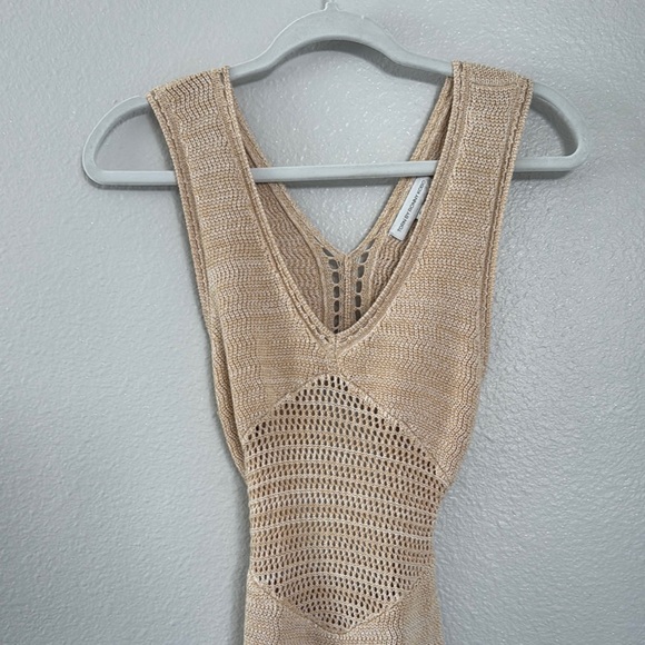 Torn by Ronny Kobo Beige Backless Dress - Picture 4 of 6